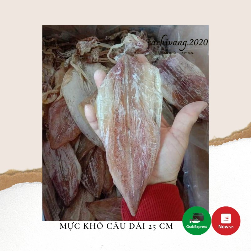 Mực Khô Câu Tay (size 20-25 Con/Kg) - Lẻ 1 con