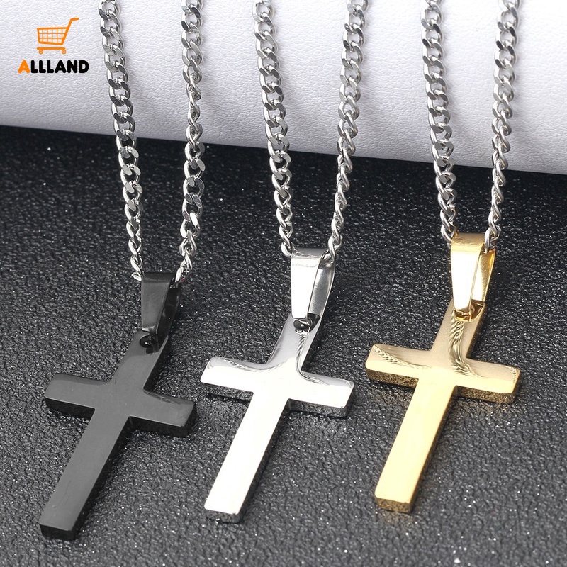 Vòng Cổ Choker Bằng Kim Loại Mặt Thánh Giá Phong Cách Punk Cổ Điển Dành Cho Nam Nữ