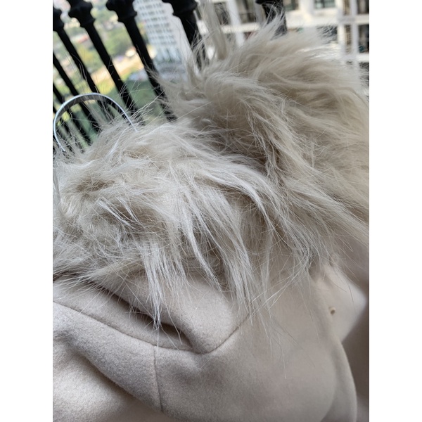 ❤️ Áo khoác dạ HM mũ lông có SẴN săn sale