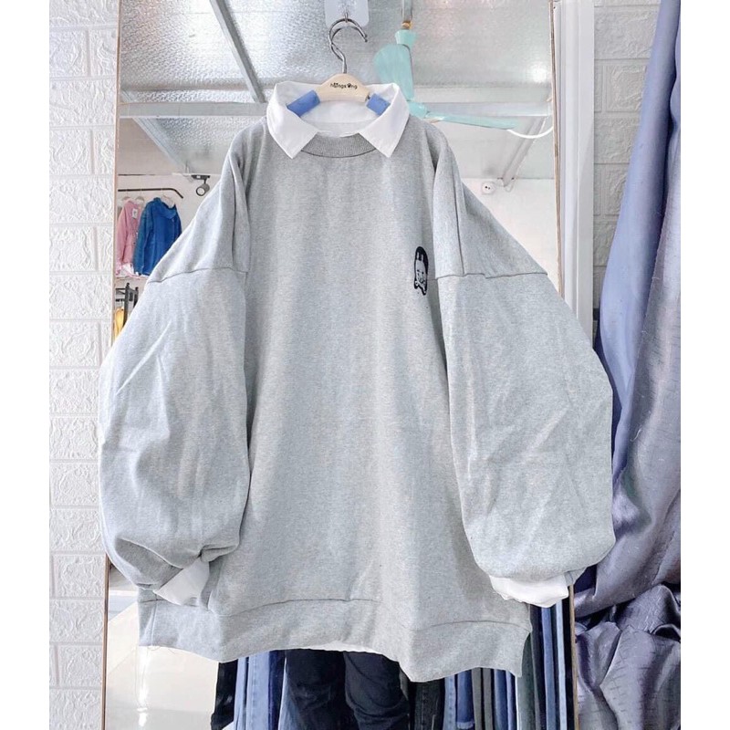 Rẻ Vô Địch] Áo Nỉ Sweater Cổ Lọ NANASS - 1763 Siêu Hot(Có Sẵn Ảnh Thật Và Video)