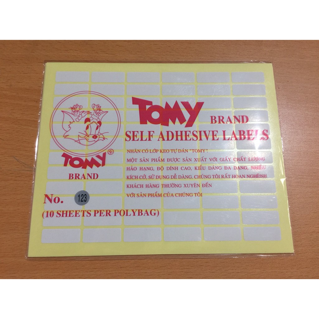 Decal TOMY No.123