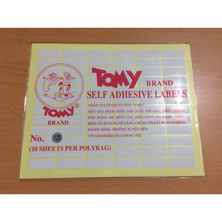 Decal TOMY No.123