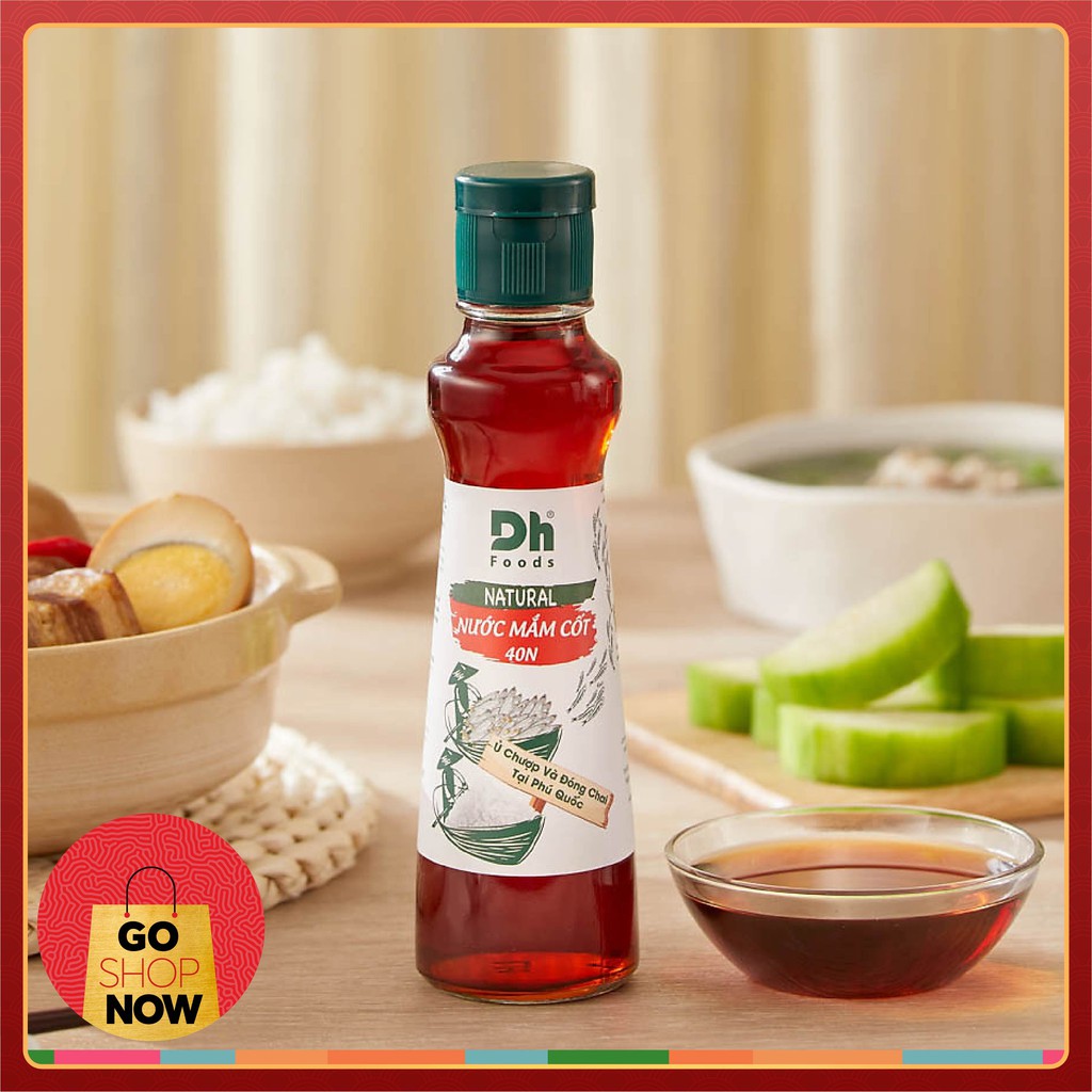 [𝐃𝐇𝐅𝐨𝐨𝐝𝐬] Nước Mắm Cốt 40N 180ml (Phú Quốc)