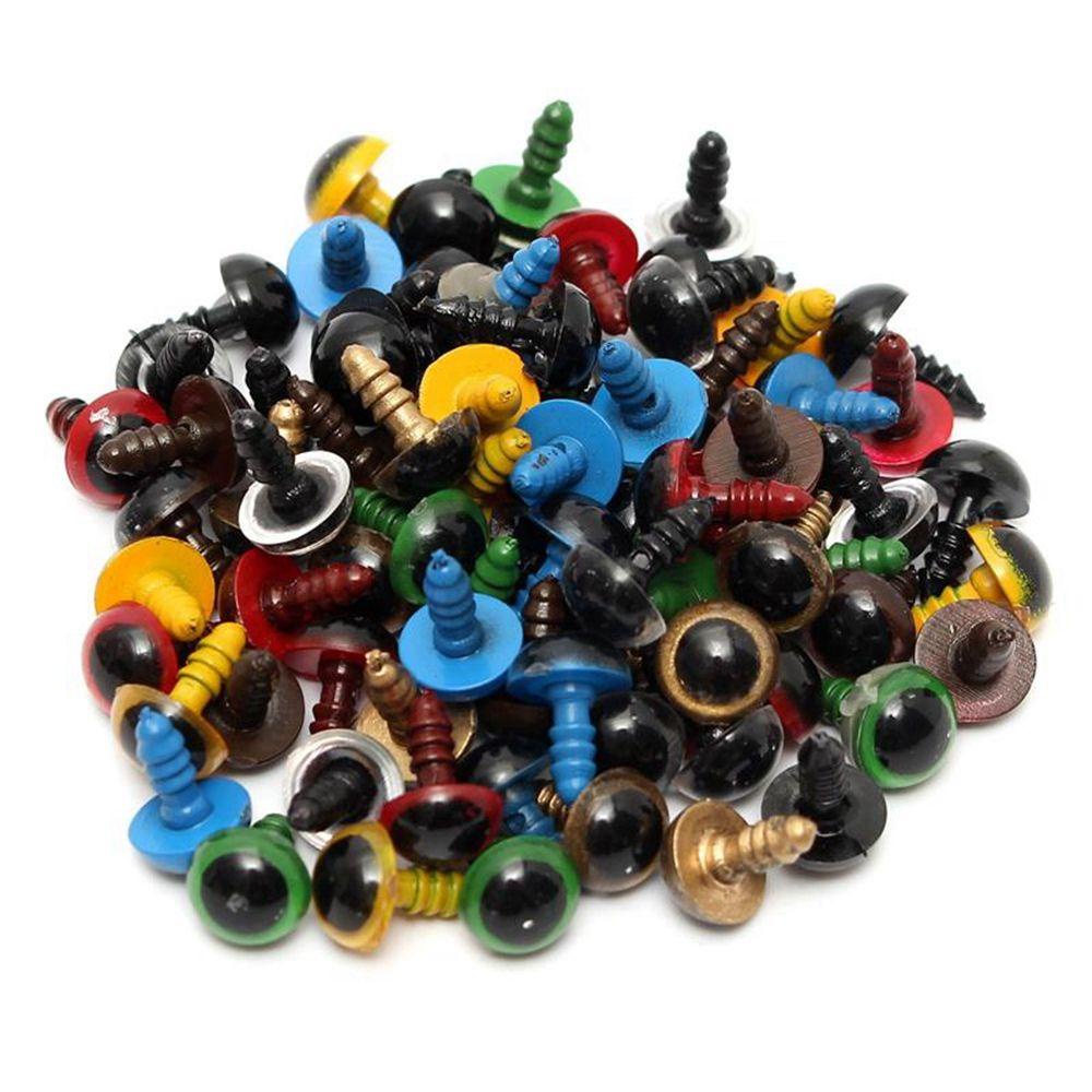 RAINBOW Set 20 / 10 Cặp Mắt Nhựa Chất Lượng Cao Làm Đồ Chơi Búp Bê DIY