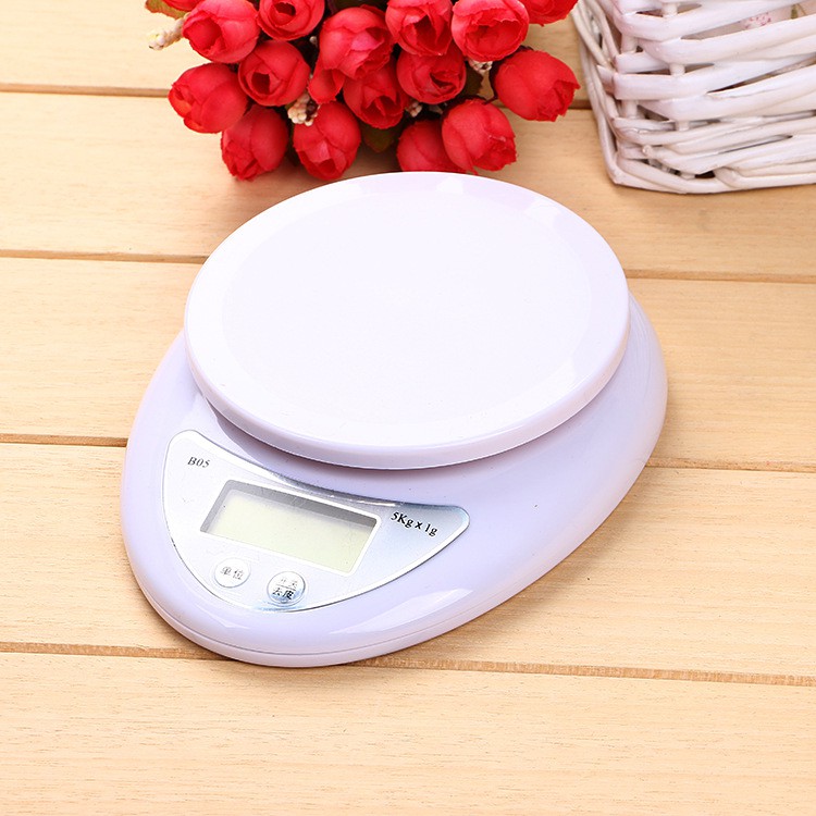 Cân Điện Tử Nhà Bếp 5Kg Mini Electronic Kitchen Scale Cân Thực Phẩm