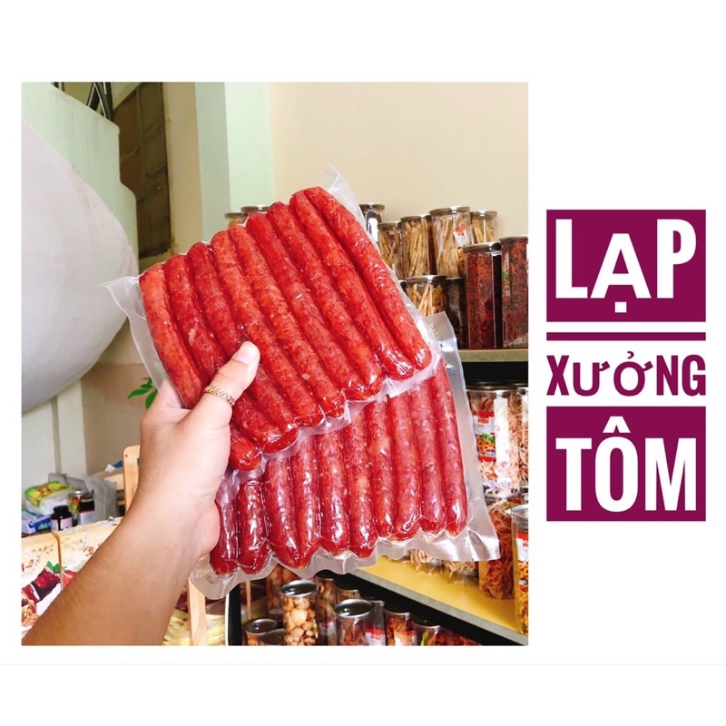 Lạp xưởng tôm 1 túi 500gram | BigBuy360 - bigbuy360.vn
