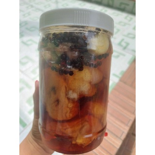 Thịt heo và tai heo ngâm nước mắm ngon.