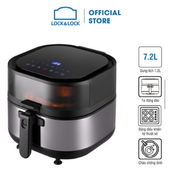 Nồi chiên không dầu Lock & Lock EJF596BLK