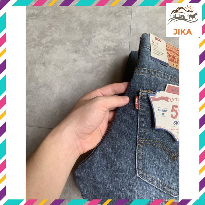 Quần Jeans nam ống suông cao cấp không phai màu JIKA STORE JK900