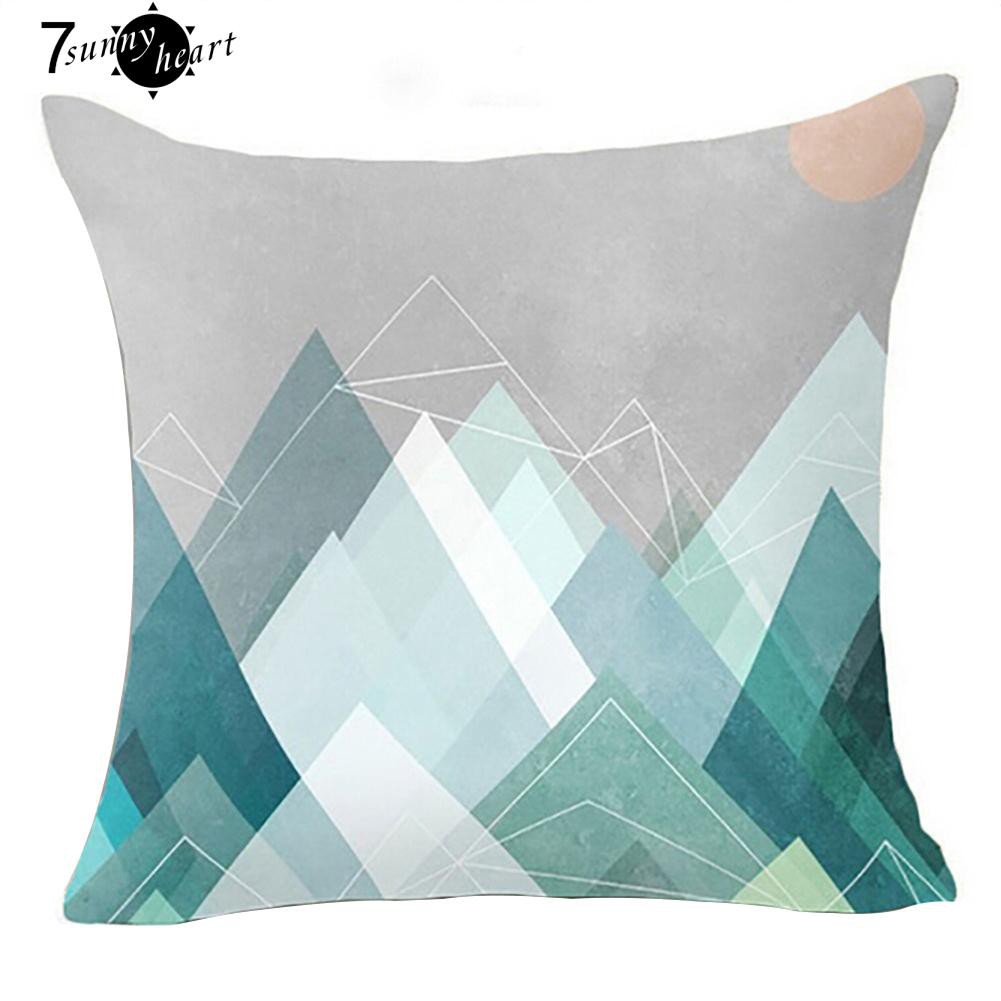 Áo Gối Khổ Vuông 45Cm X 45Cm In Họa Tiết Cách Điệu Trang Nhã