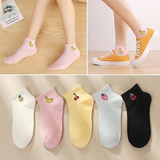 Tất vớ trái cây cổ thấp