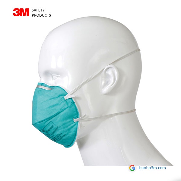 Khẩu trang 3M 1860 tiêu chuẩn N95 Singapore [Lẻ]-khẩu trang chống dịch, chống bụi mịn PM2.5 dùng cho nhân viên y tế | BigBuy360 - bigbuy360.vn
