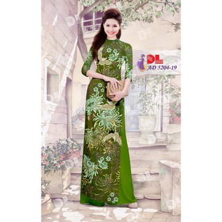 Vải áo dài 3d