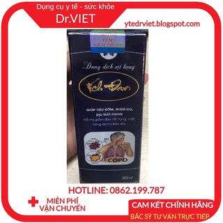 Dung dịch xịt họng ích đan -30ml Giúp tiêu đờm, giảm ho, hỗ trợ giảm đau rát họng, mất tiếng, khàn tiếng do ho kéo dài