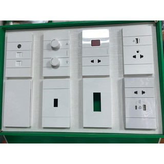 Ổ đôi 3 chấu - avataron-A- schneider
