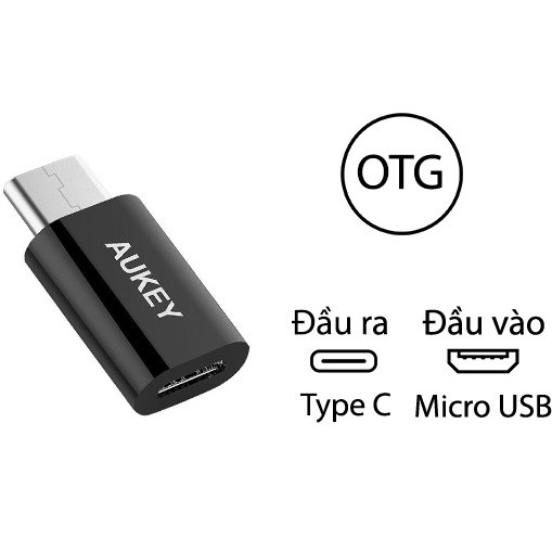 Cáp chuyển OTG CB-A2 từ Micro USB ra USB-TyPe C , USB Type C sang otg, micro USB