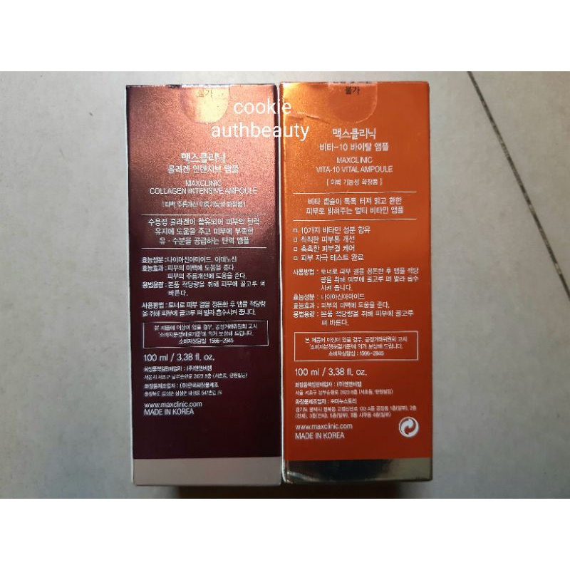 Serum Tinh Chất Maxclinic Collagen Và Vita 10