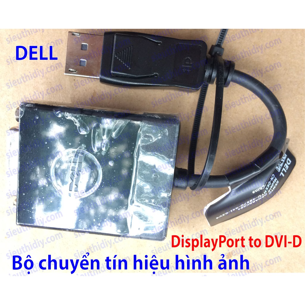 Bộ chuyển cổng tín hiệu hình ảnh DisplayPort, HDMI sang DVI-D hãng DELL