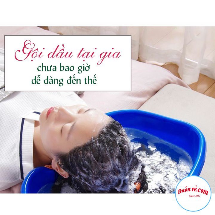 Chậu gội đầu tại giường cho người già, bà bầu, trẻ nhỏ Nhựa Việt Nhật -Thau gội đầu tiện ích (MS: 2206) Buôn rẻ 01358