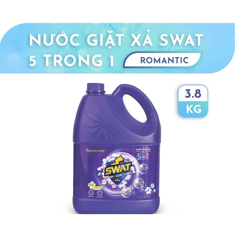 Nước giặt xả Swat 5in1