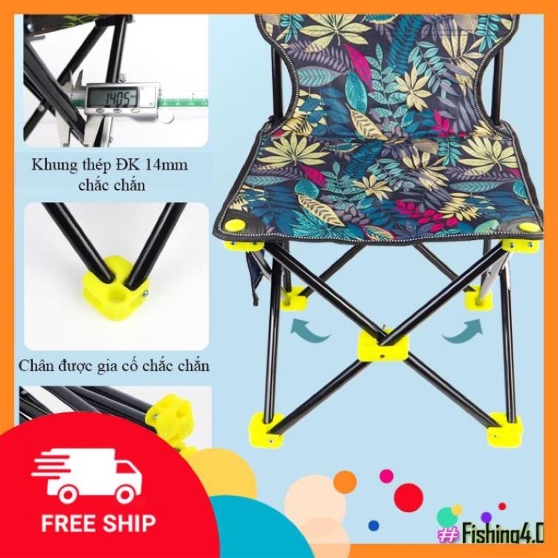 Ghế câu hạ bích xếp gọn tiện lợi
