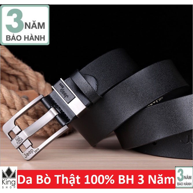 Thắt lưng dây nịt nam da bò THẬT 100% . Đồ Da Kingshop Bảo hành 3 năm