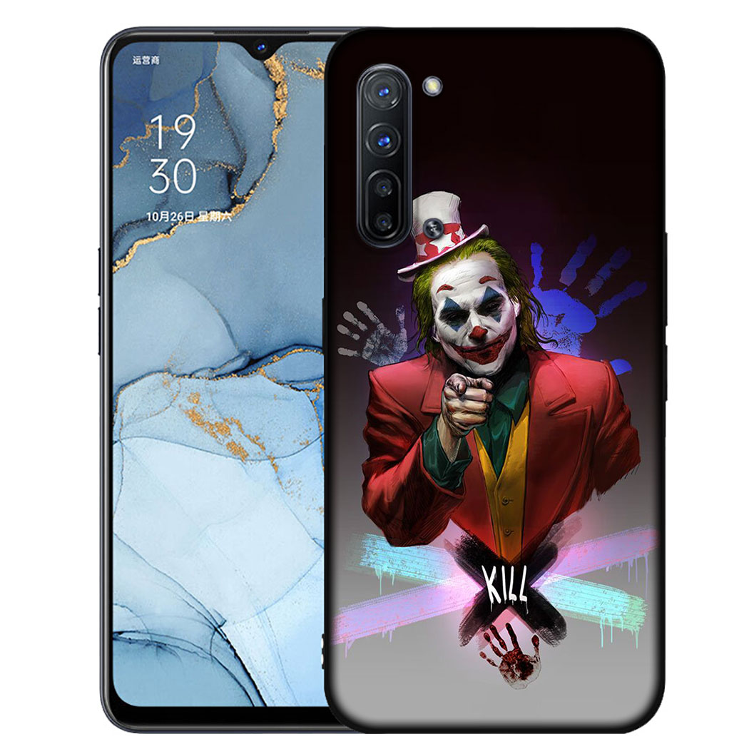 Ốp Điện Thoại Silicon Mềm Hình Harley Quinn Joker Arthur Fleck Cho Realme C2 C3 C11 C12 C15 C17 Narzo 20 Pro Iqi25