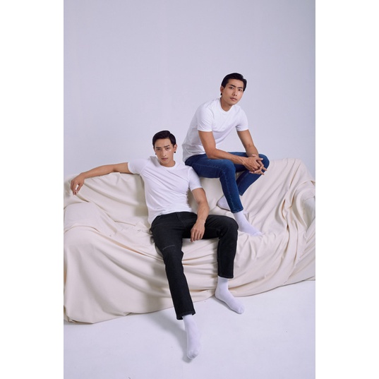 Quần jean nam BEN &amp; TOD 22007 trơn đơn giản, co giãn 4 chiều, cao cấp, dày dặn