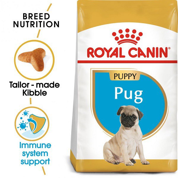 Thức ăn cho chó con giống Pug 1.5kg - ROYAL CANIN PUPPY PUG 1.5KG