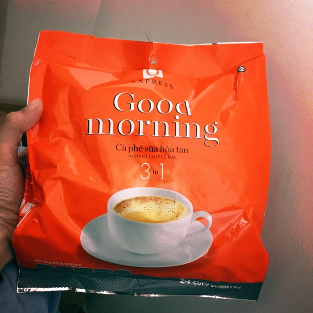 [Q6] CÀ PHÊ HOÀ TAN GOODMORNING - Express 24gói
