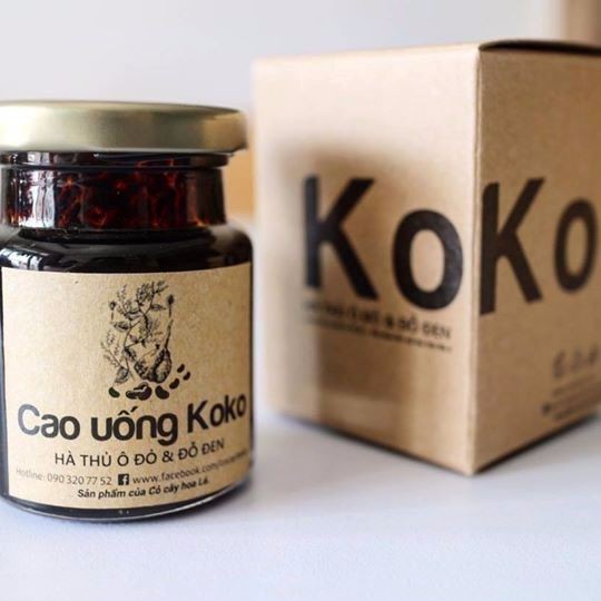 Cao uống KoKo - Ngăn bạc tóc