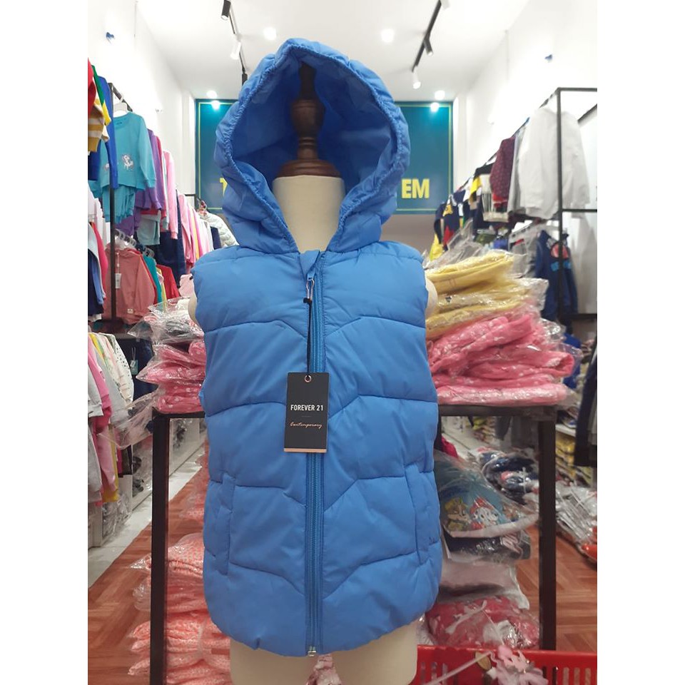 Gile phao bé trai có mũ, hãng litibaby size 2-8 tuổi. Phao trần bông, nhẹ, ấm, đường may chắc chắn, đẹp