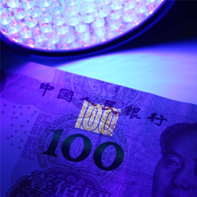 Đèn pin LED tia cực tím 100 bóng mini