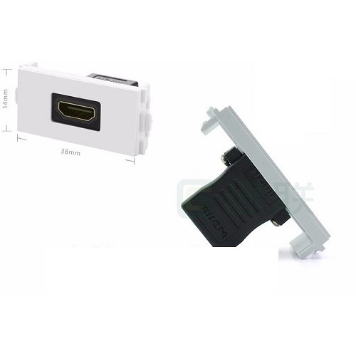 Hạt Wallplate HDMI âm tường cao cấp Ugreen 20317 chính hãng