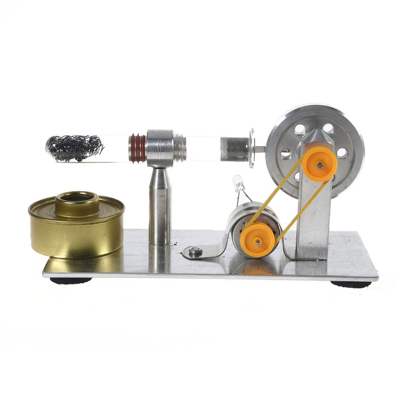 Mô Hình Động Cơ Stirling Xi Lanh Đơn Công Nghệ Cao Đồ Chơi Giáo Dục Cho Bé