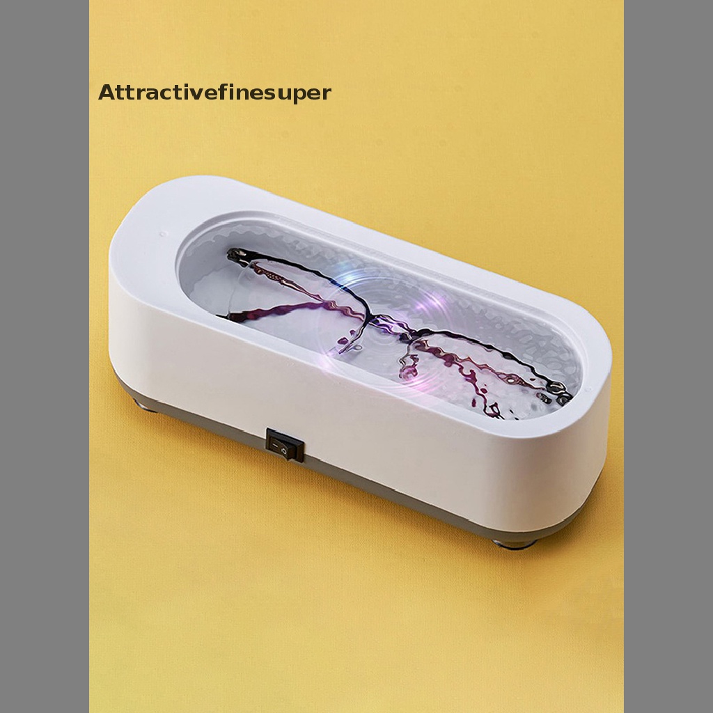 Máy Rung Siêu Âm 4.5v Làm Sạch Kính / Đồng Hồ / Trang Sức / Nhẫn Nhỏ