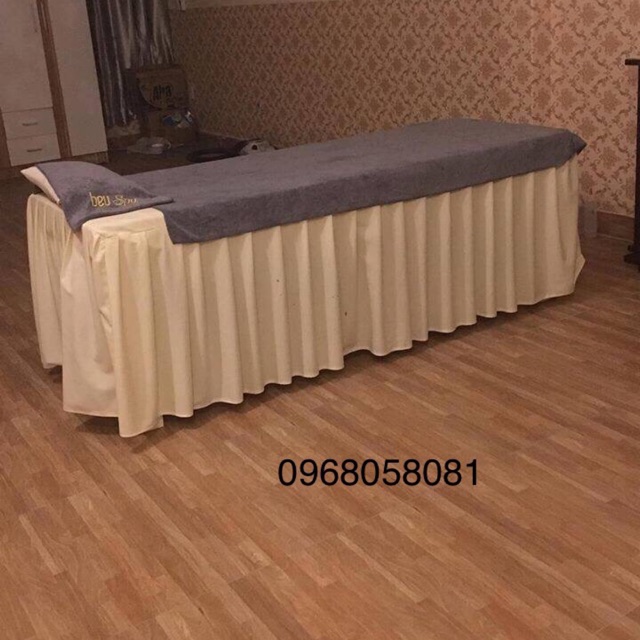 Set 2 bộ ga, khăn, rèm