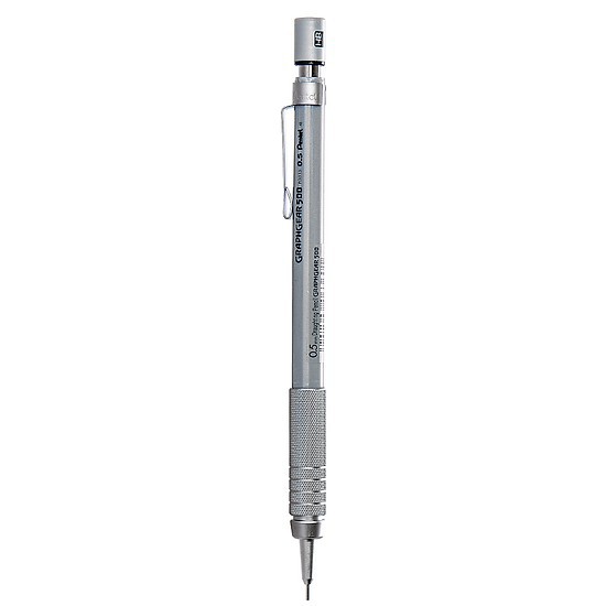 BÚT CHÌ KIM KỸ THUẬT INOX PENTEL (CHỌN NÉT 0.3, 0.5, 0.7 HOẶC 0.9 MM)