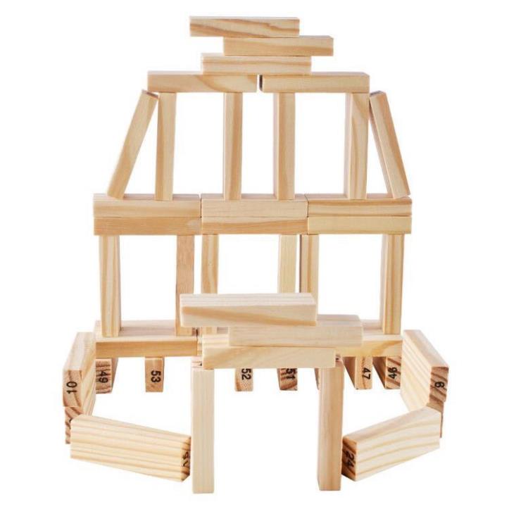 Bộ trò chơi rút gỗ cỡ lớn có in số