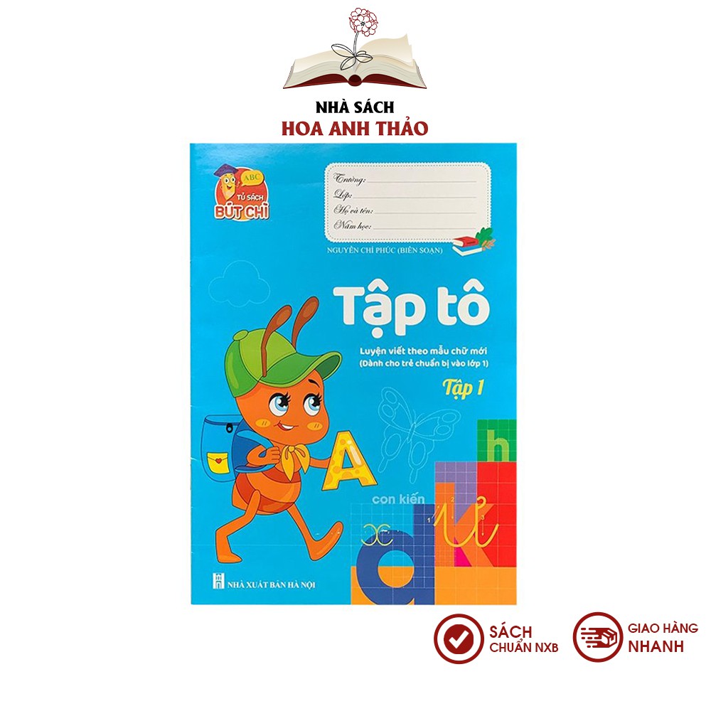 Sách - Tập Tô Bộ chuẩn bị cho bé vào lớp 1 (8 cuốn) | WebRaoVat - webraovat.net.vn