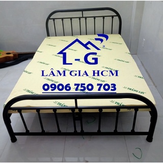 GIƯỜNG SẮT BI ĐEN - MIỄN PHÍ SHIP
