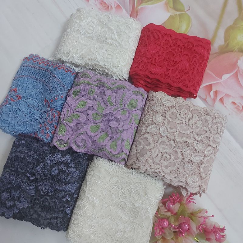 Ren thun trang trí, size 5.5cm đến 9cm.(dây 3 mét)