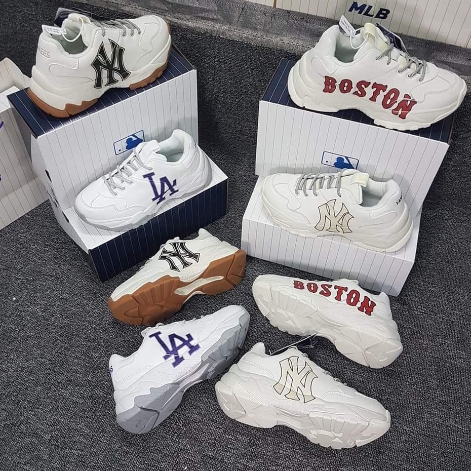 [ 𝐒𝐀𝐋𝐄 ĐẬ𝐌 ] Giày 𝐌𝐋𝐁 Boston, NY, LA hót hít, Giày Thể Thao Tăng Chiều Cao 𝐌𝐋𝐁 Boston Hot Nhất bản đẹp nhất