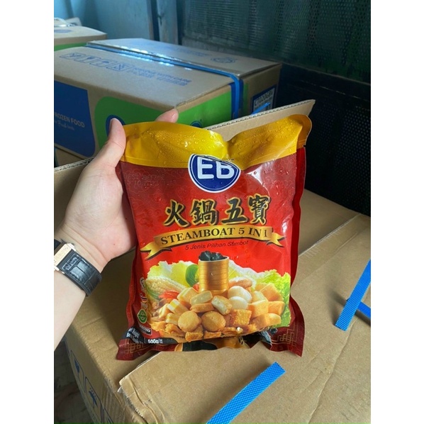 Viên Thả Lẩu 5in1 (500g)