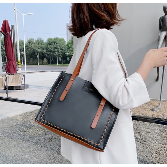 Túi Handmade DIY kích thước lớn, dành cho cô nàng văn phòng, hiện đại, thời thượngYuki021