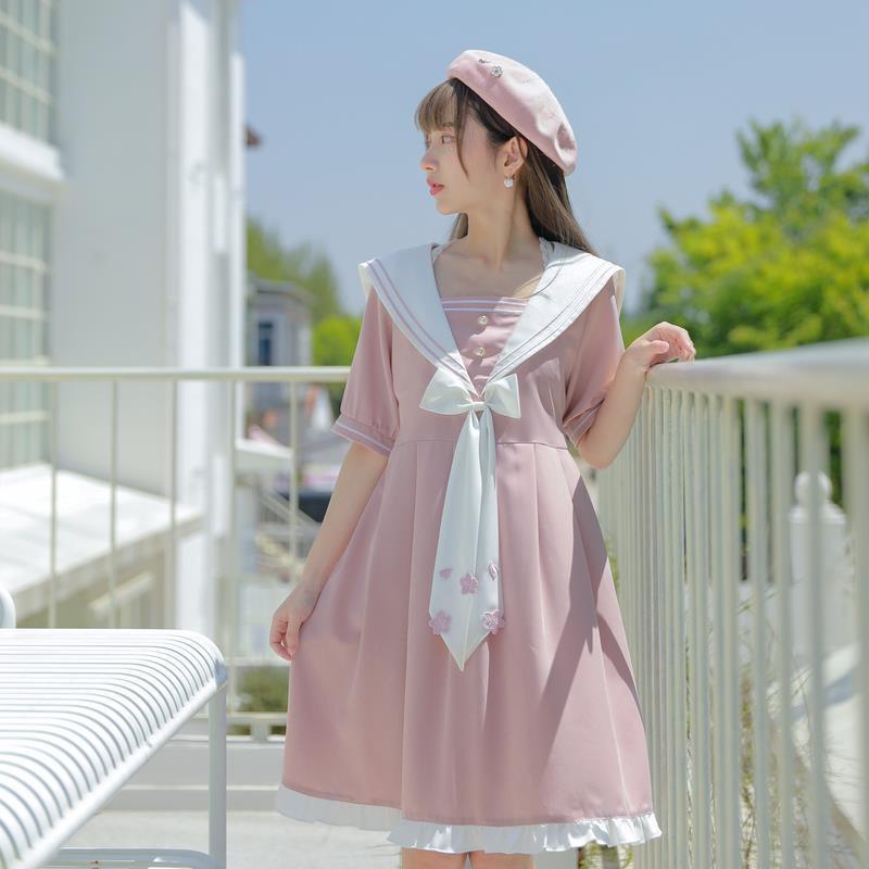 Đầm IELGY phong cách mùa hè Nhật trẻ trung cho nữ