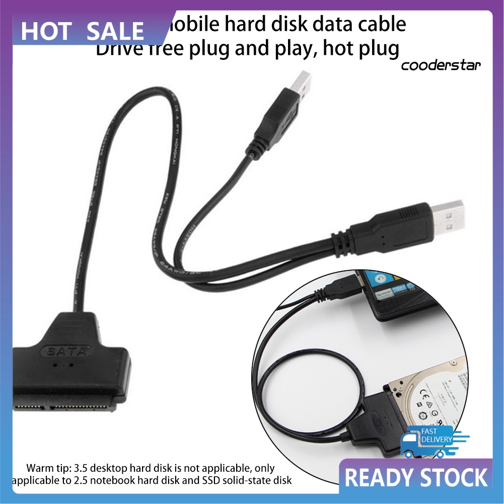 Dây Cáp Chuyển Đổi Cood-Co Usb 2.0 Sang Sata Hdd