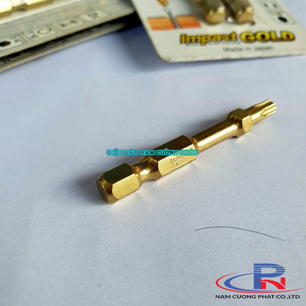 Mũi vặn vít hoa thị Impact Gold Makita- Hộp 2 cái