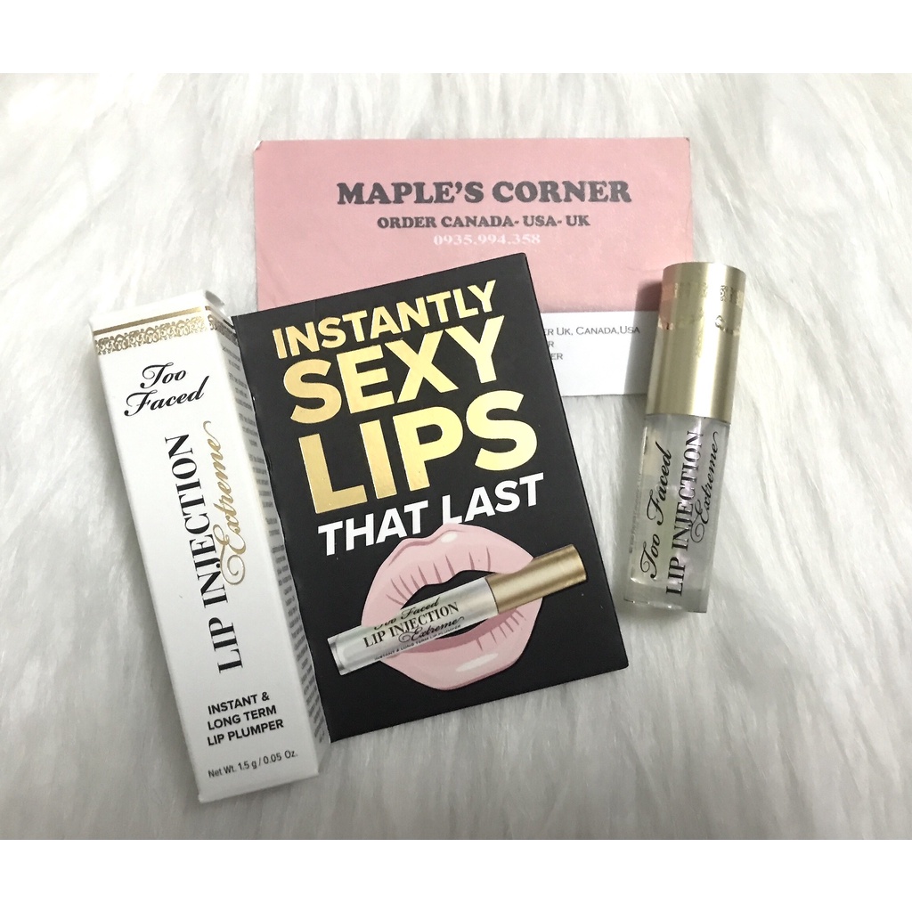 son dưỡng bóng TOO FACED LIP INJECTION EXTREAM