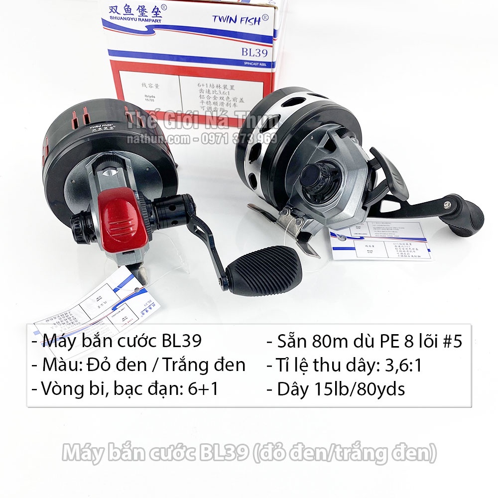 Máy bắn cước BL39 cho Ná bắn cá cao cấp
